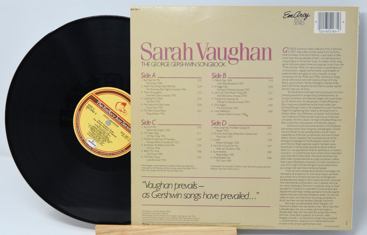 Vaughan, Sarah - George Gershwin Songbook