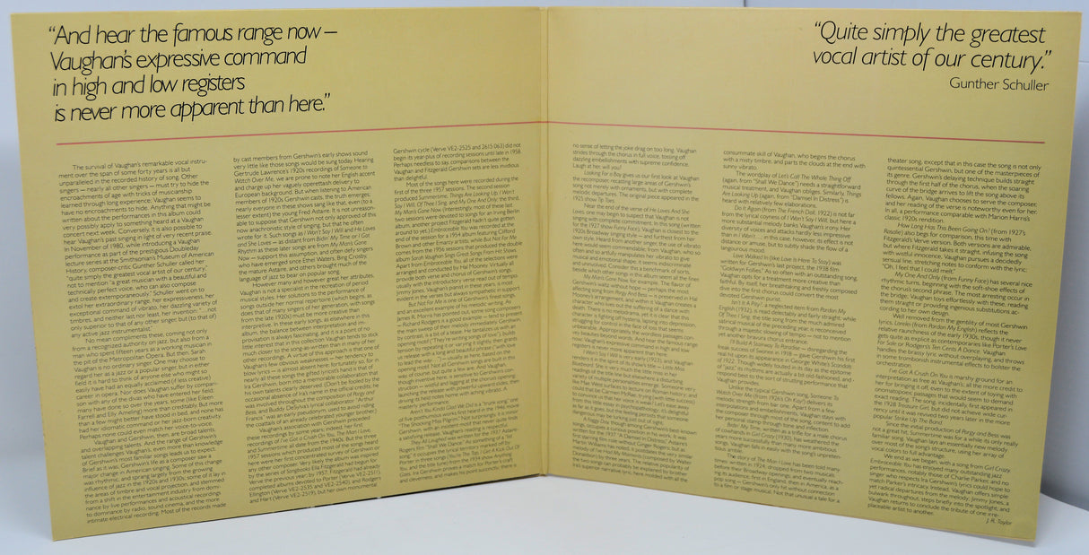 Vaughan, Sarah - George Gershwin Songbook