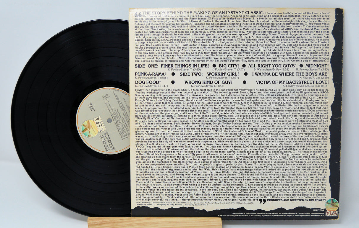 Venus & Razorblades - Songs From The Sunshine Jungle