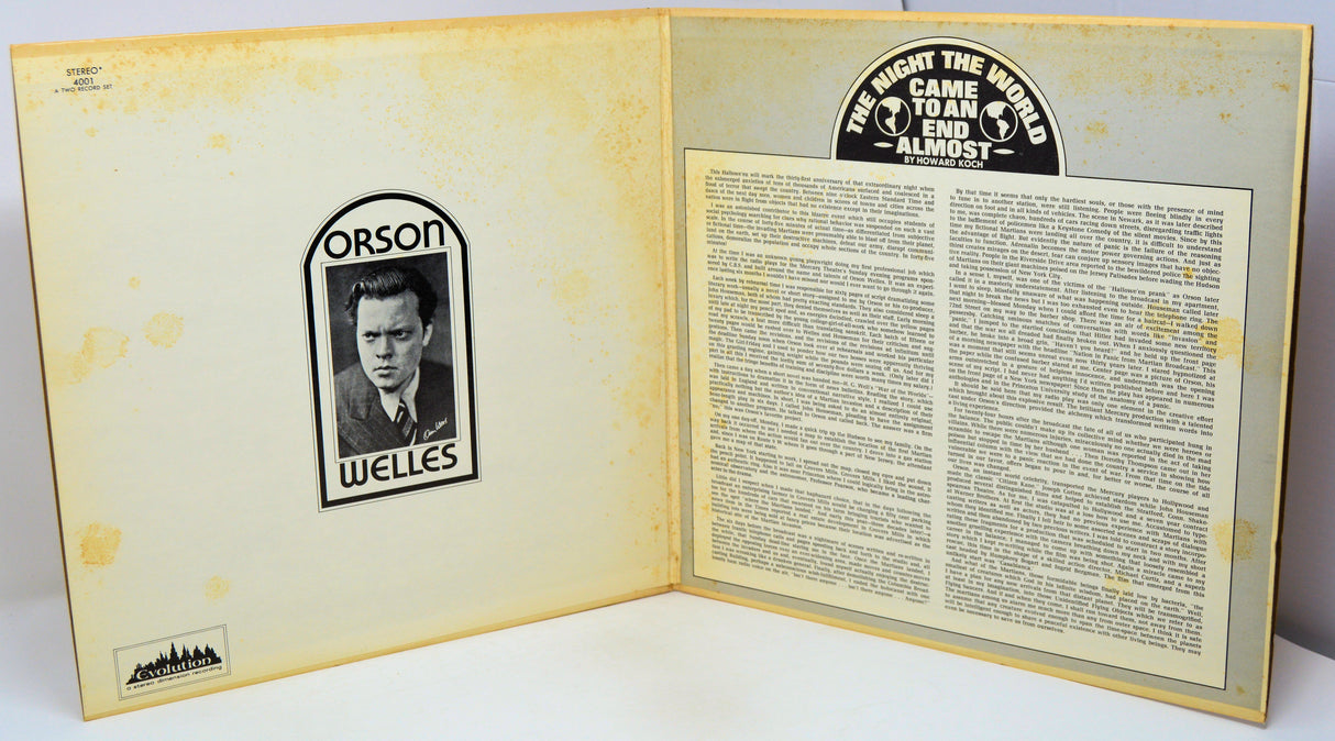 War Of The Worlds - Orson Welles