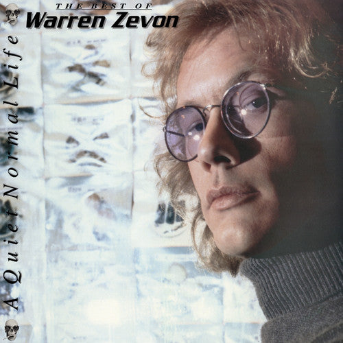 The cover image shows a person with glasses looking contemplatively off to the side. The background is textured and beige in color, and the person is wearing a dark sweater.