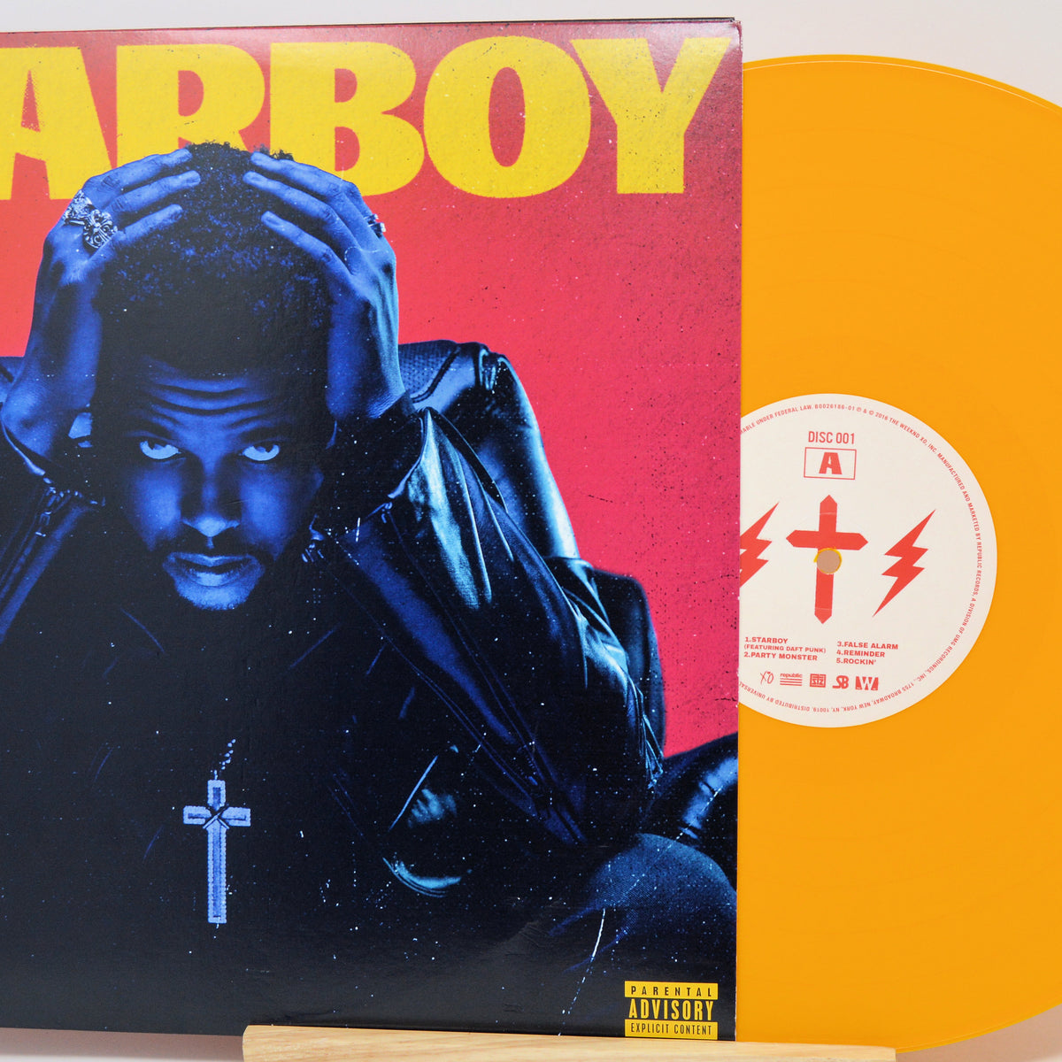 Weeknd - Starboy, Vinyl Record Album LP, Yellow – Joe