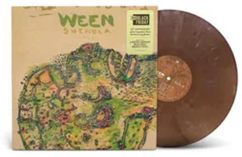 Ween Shinola brown vinyl record and illustrated album cover, limited edition