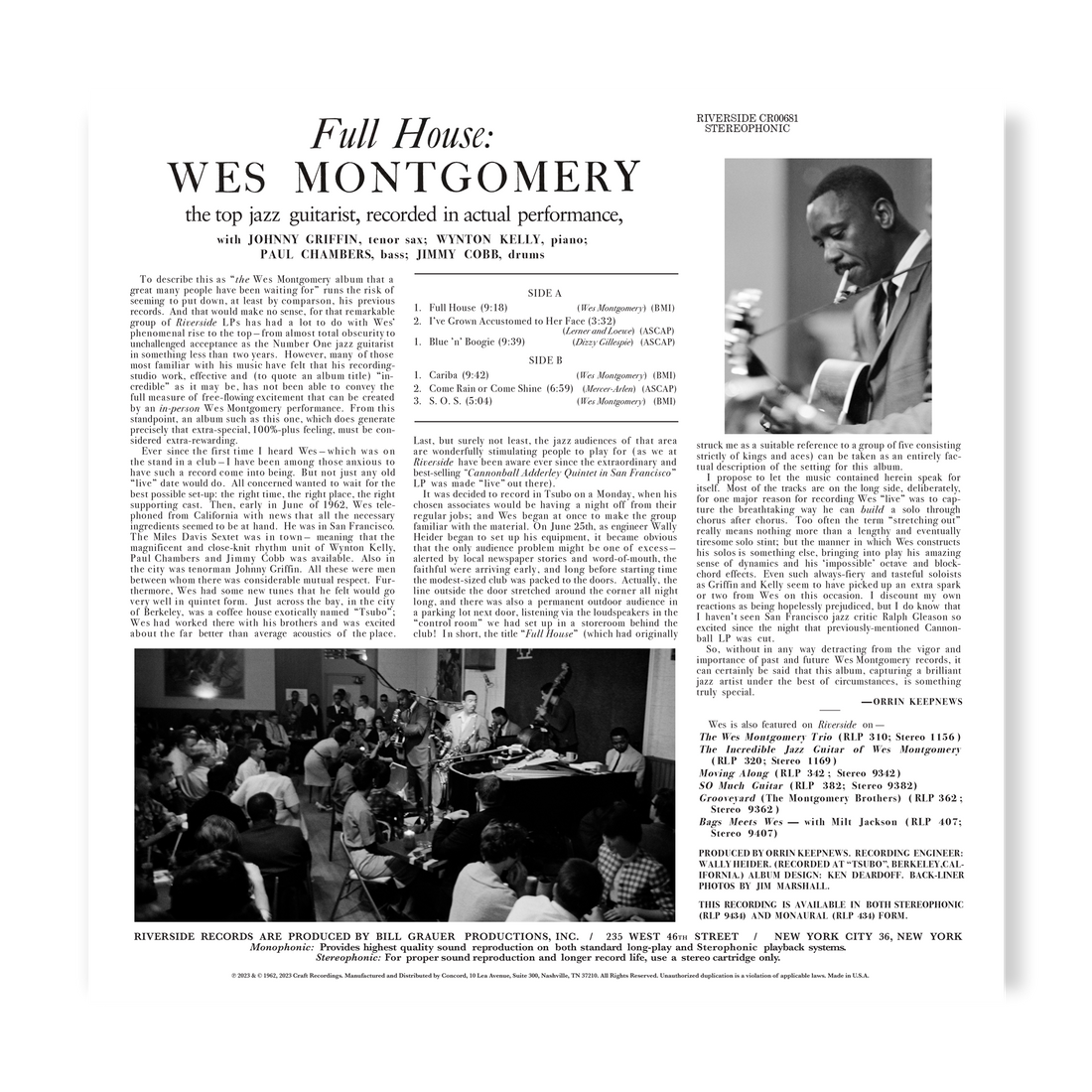 Montgomery, Wes - Complete Full House Recordings