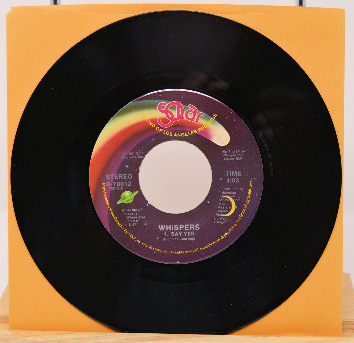 Whispers - Say Yes