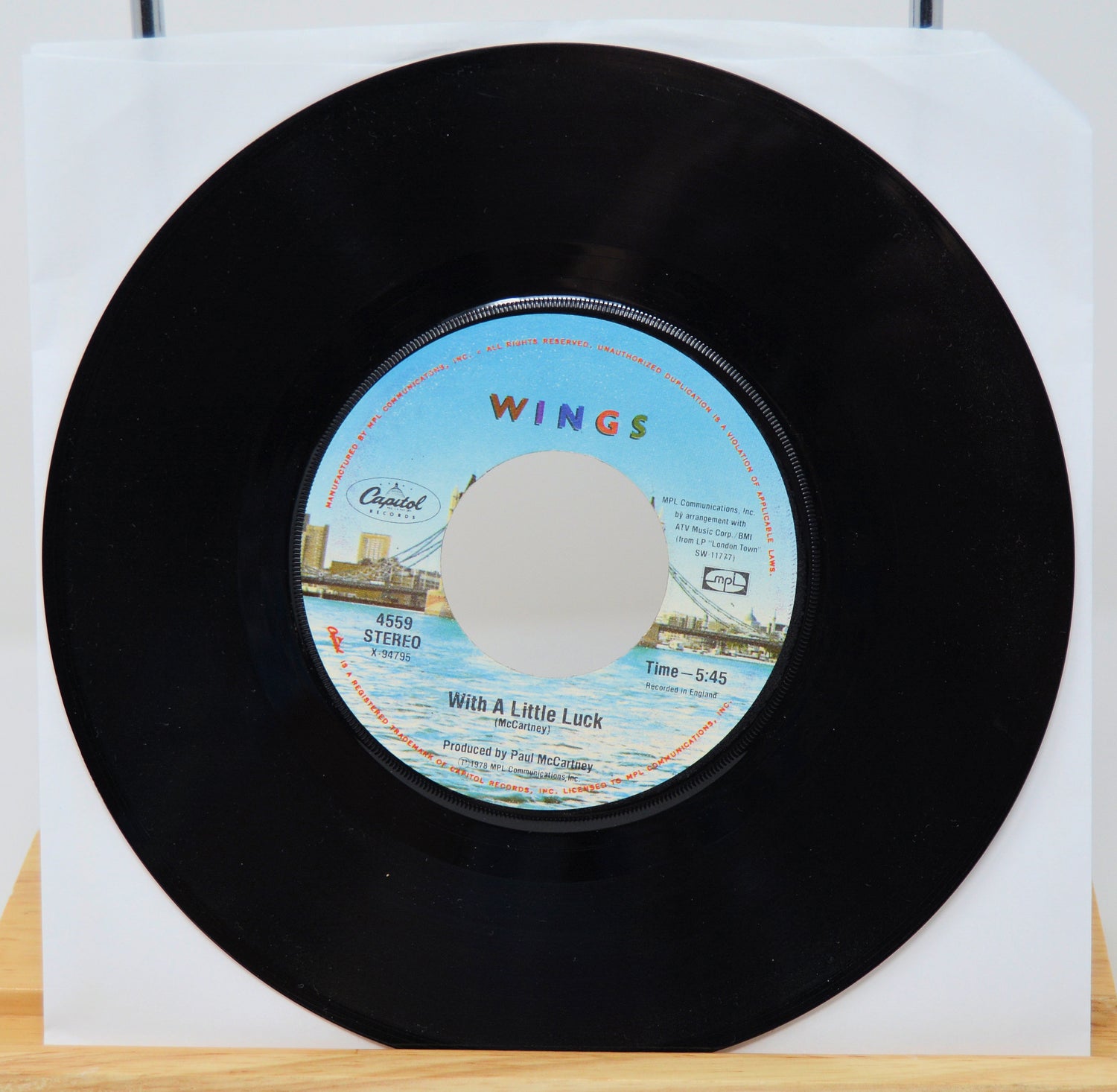 Wings - With A Little Luck