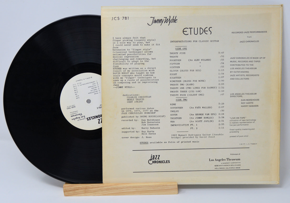 Wyble, Jimmy - Etudes