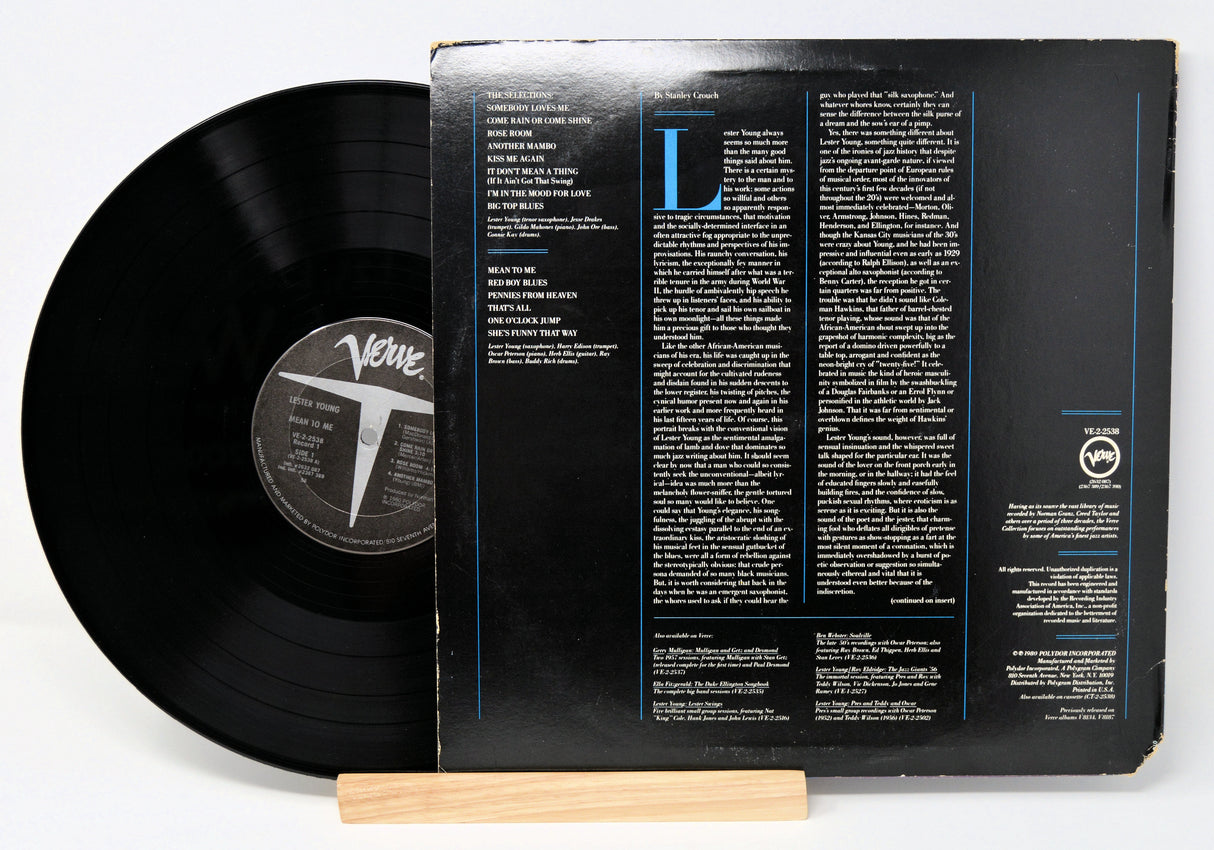 Young, Lester - Mean To Me