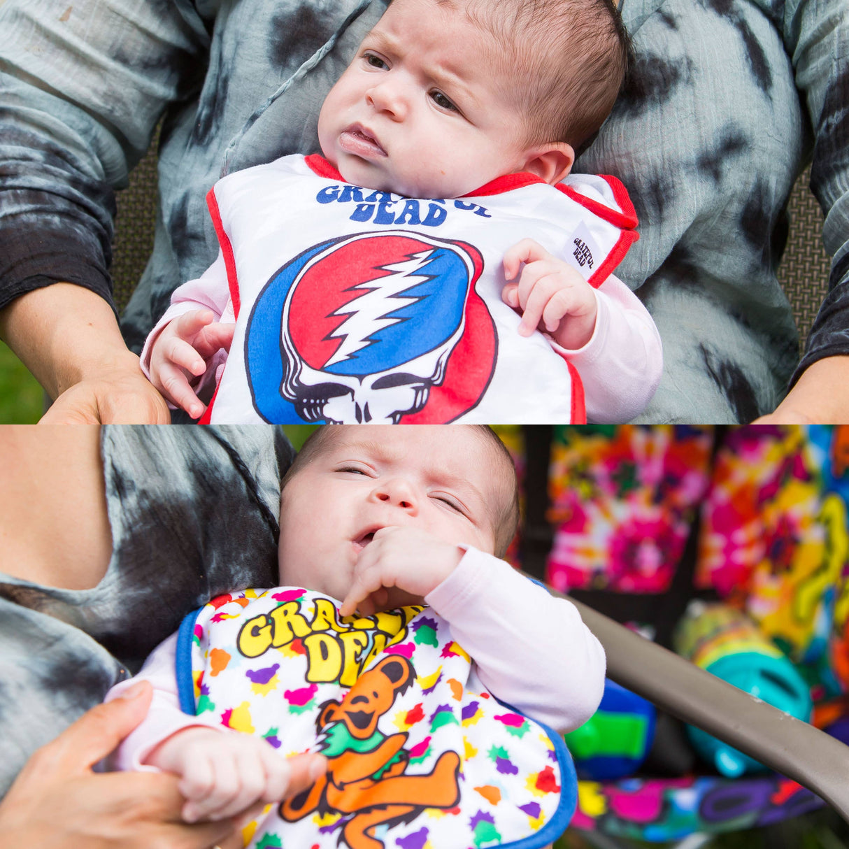Grateful Dead Bib 2 Pack