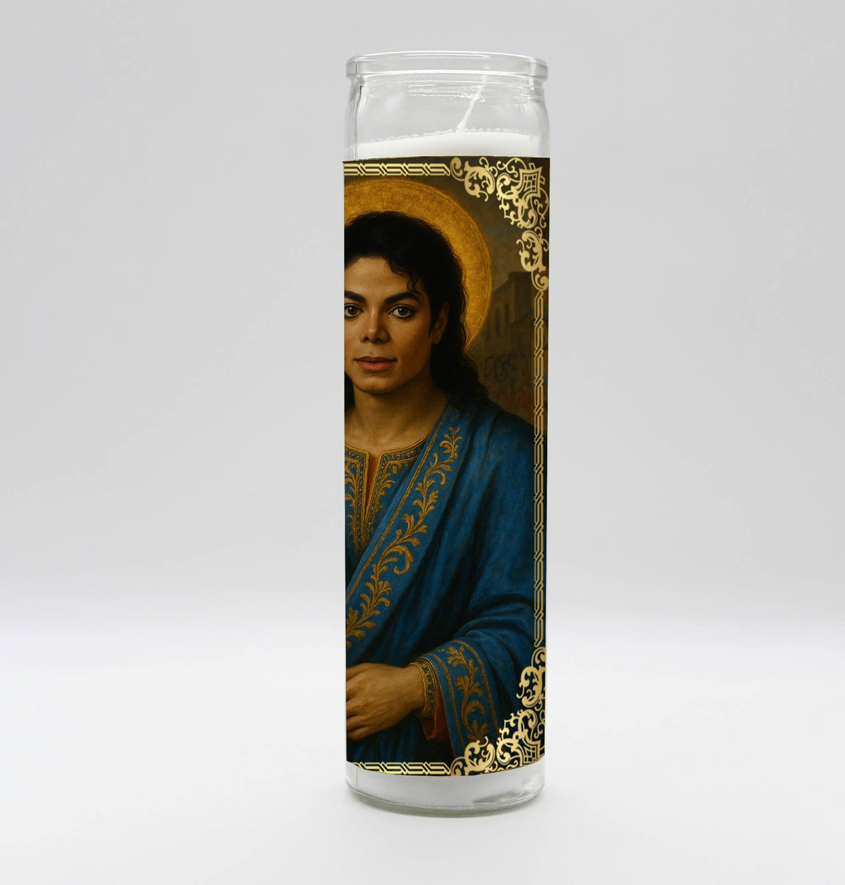 Saint King of Pop Candle