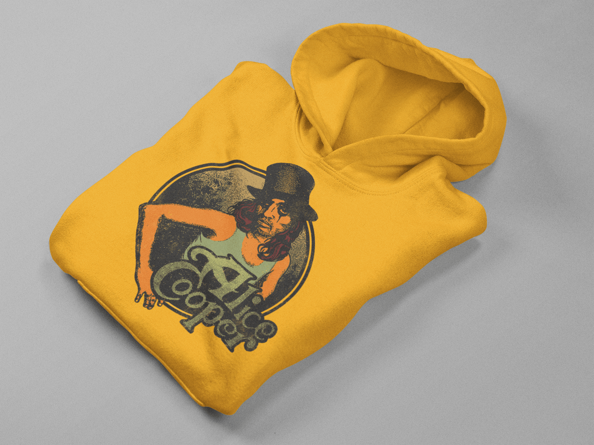 Alice Cooper Showtime 1976 Vintage Hoodie