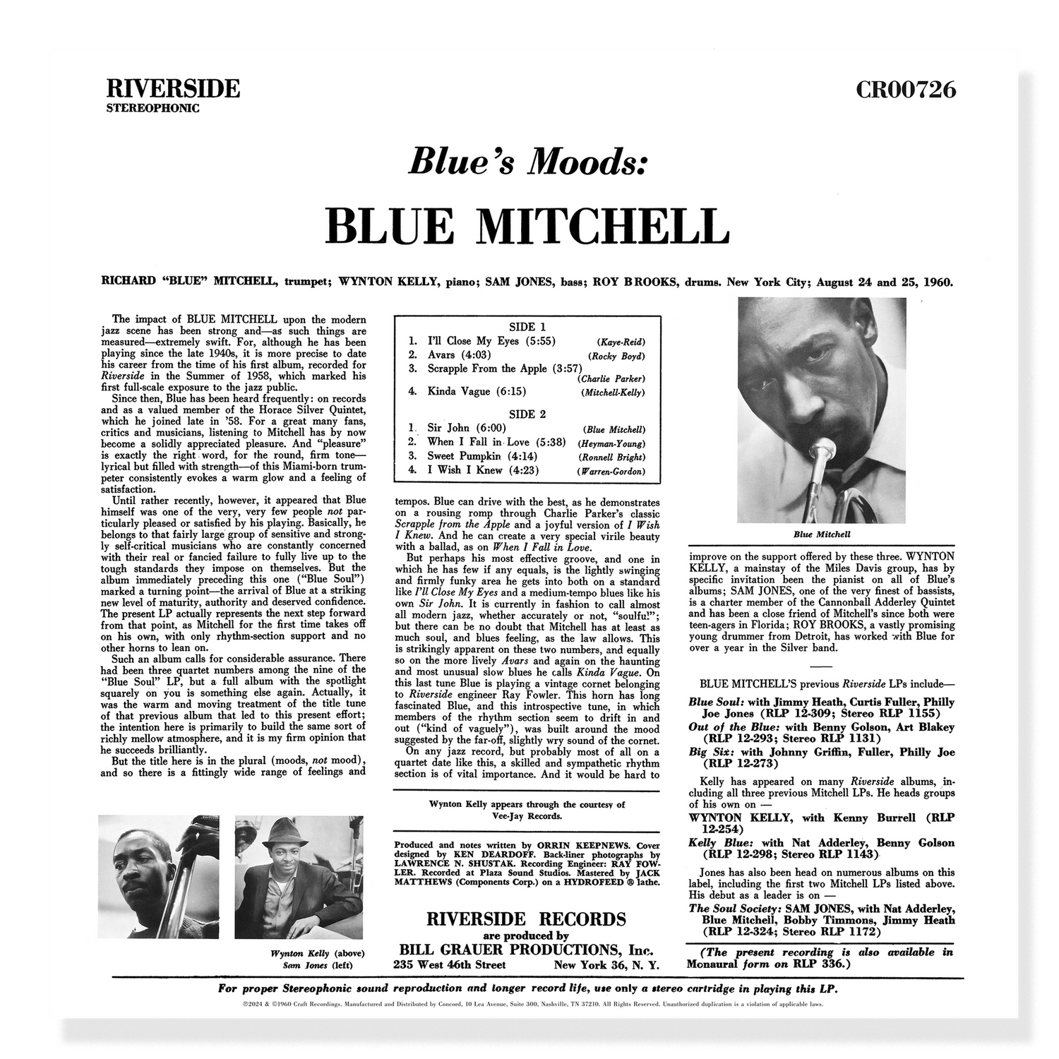 Mitchell, Blue - Blue's Moods
