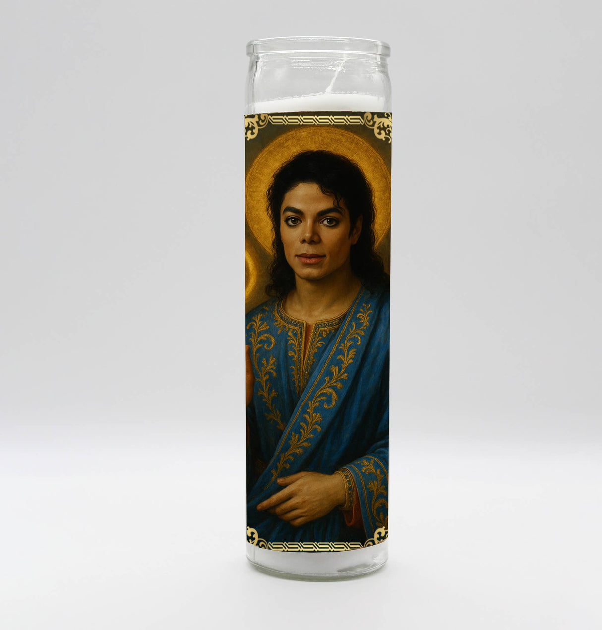 Saint King of Pop Candle