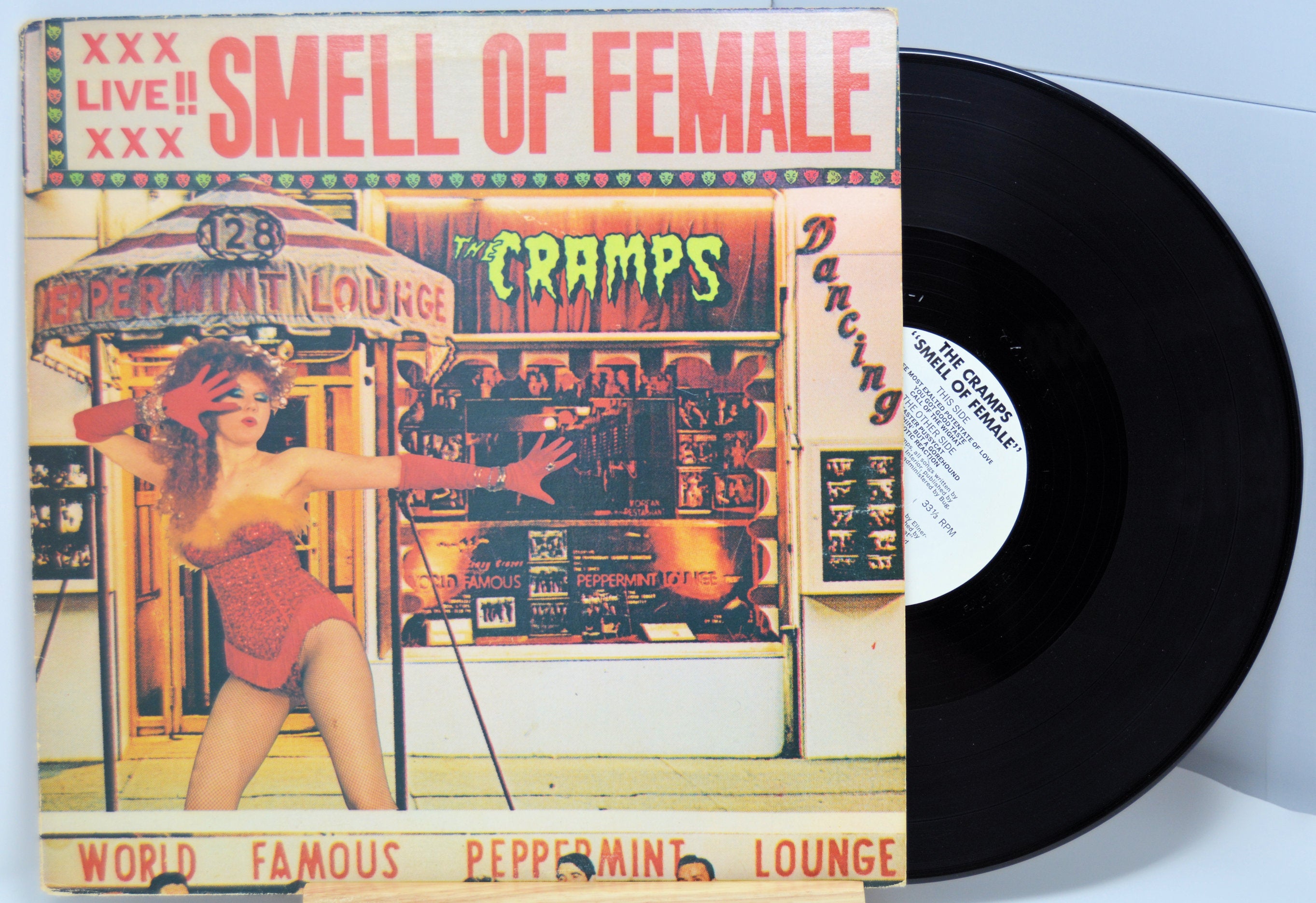The Cramps - Smell Of Female, Vinyl Record Album LP, Enigma
