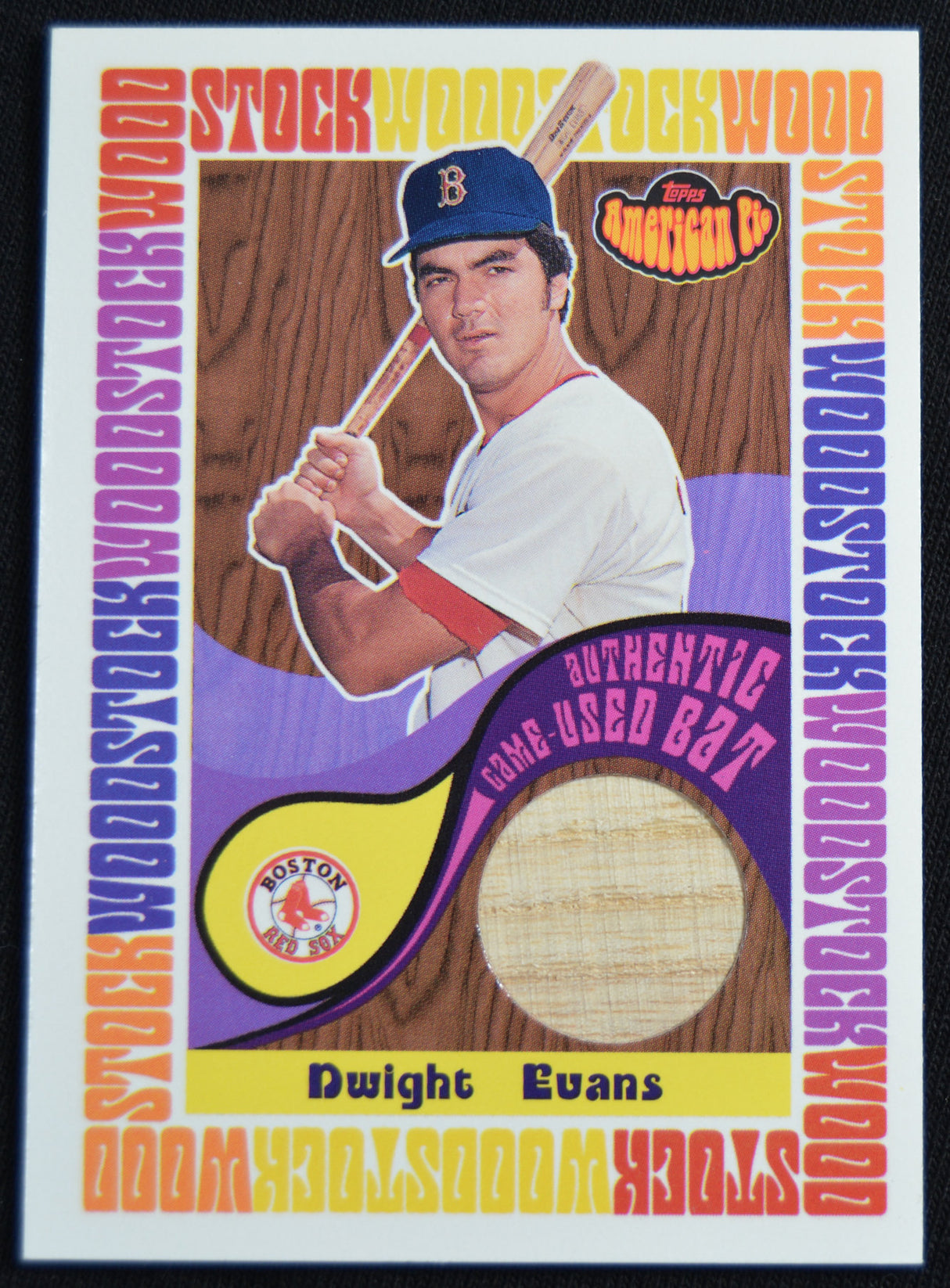 Evans, Dwight - 2001 American Pie Used Bat