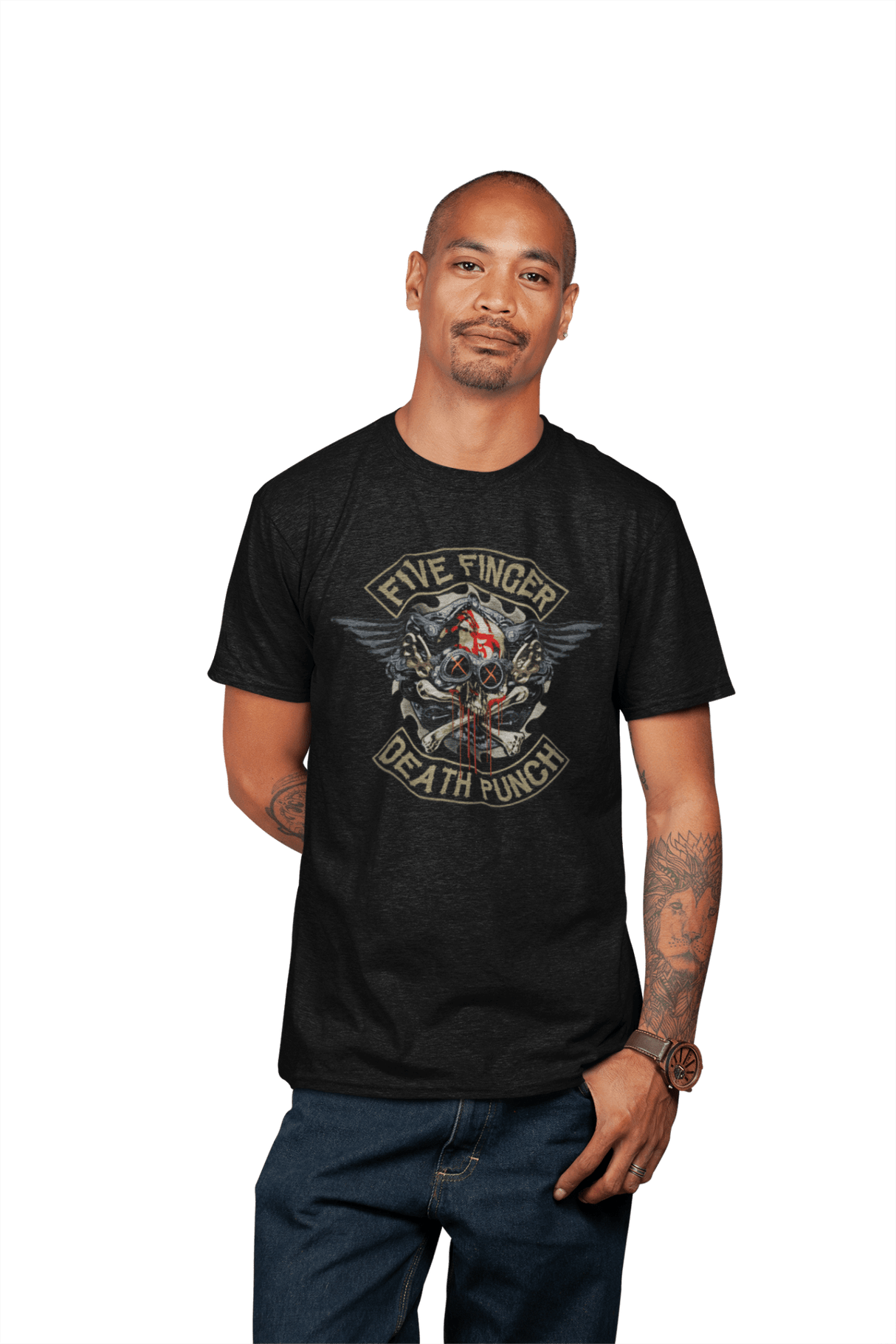 Five Finger Death Punch - Crossbones T-Shirt