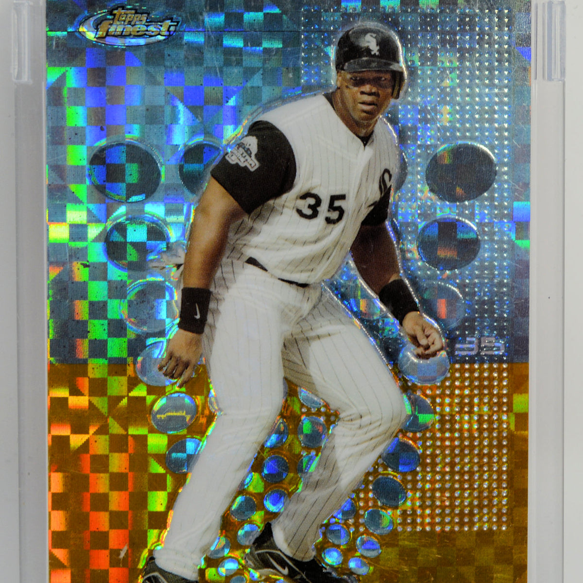 2004 Topps Finest, Frank Thomas 91, Gold Xfractor, Sport Card, #87/139 –  Joe's Albums