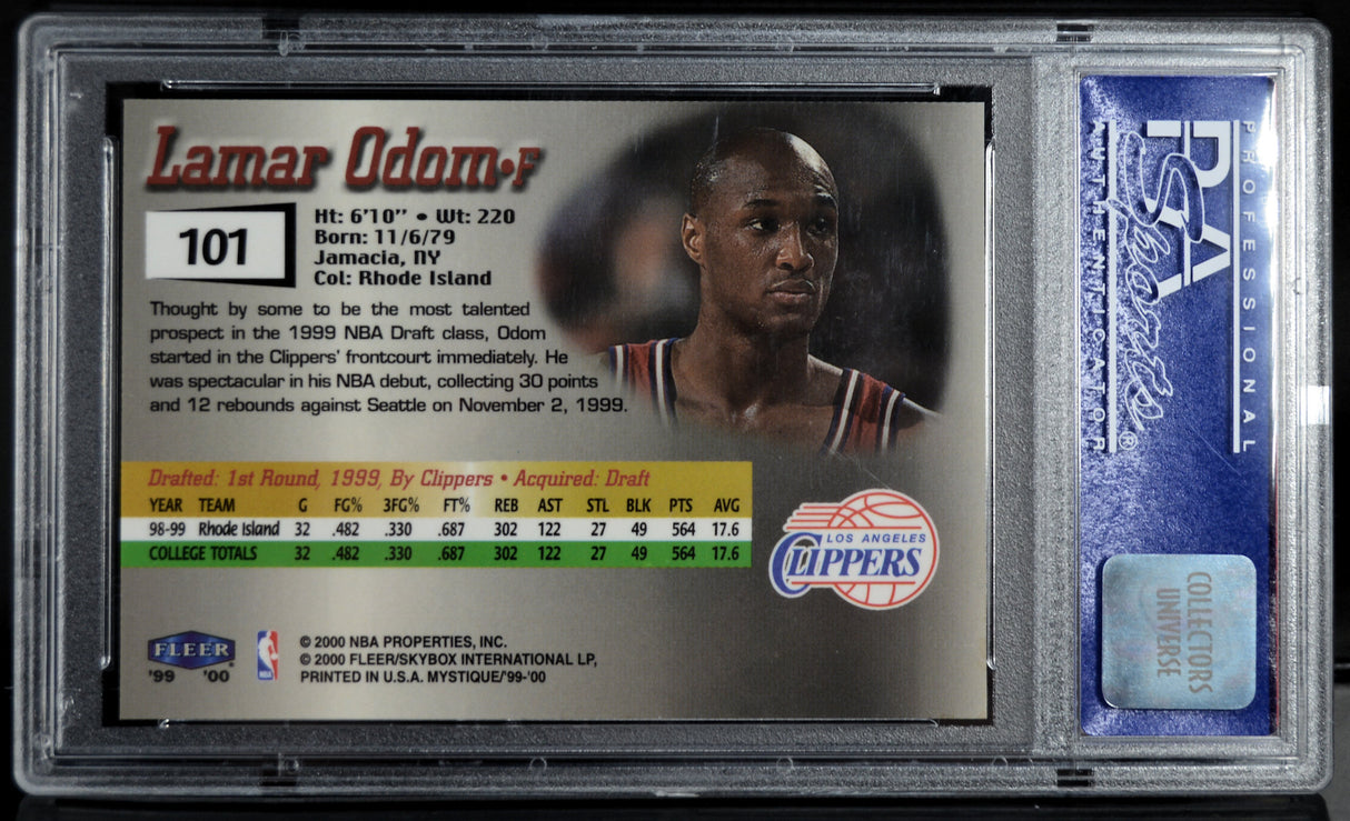 Odom, Lamar - 1999 Fleer Mystique RC