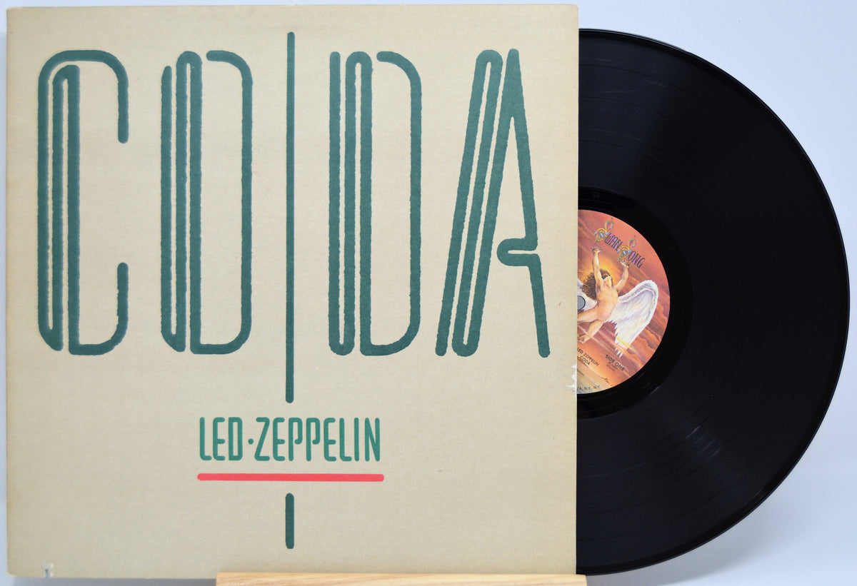 Led Zeppelin CODA, Vinyl Record Album LP, Original Press Joe's Albums