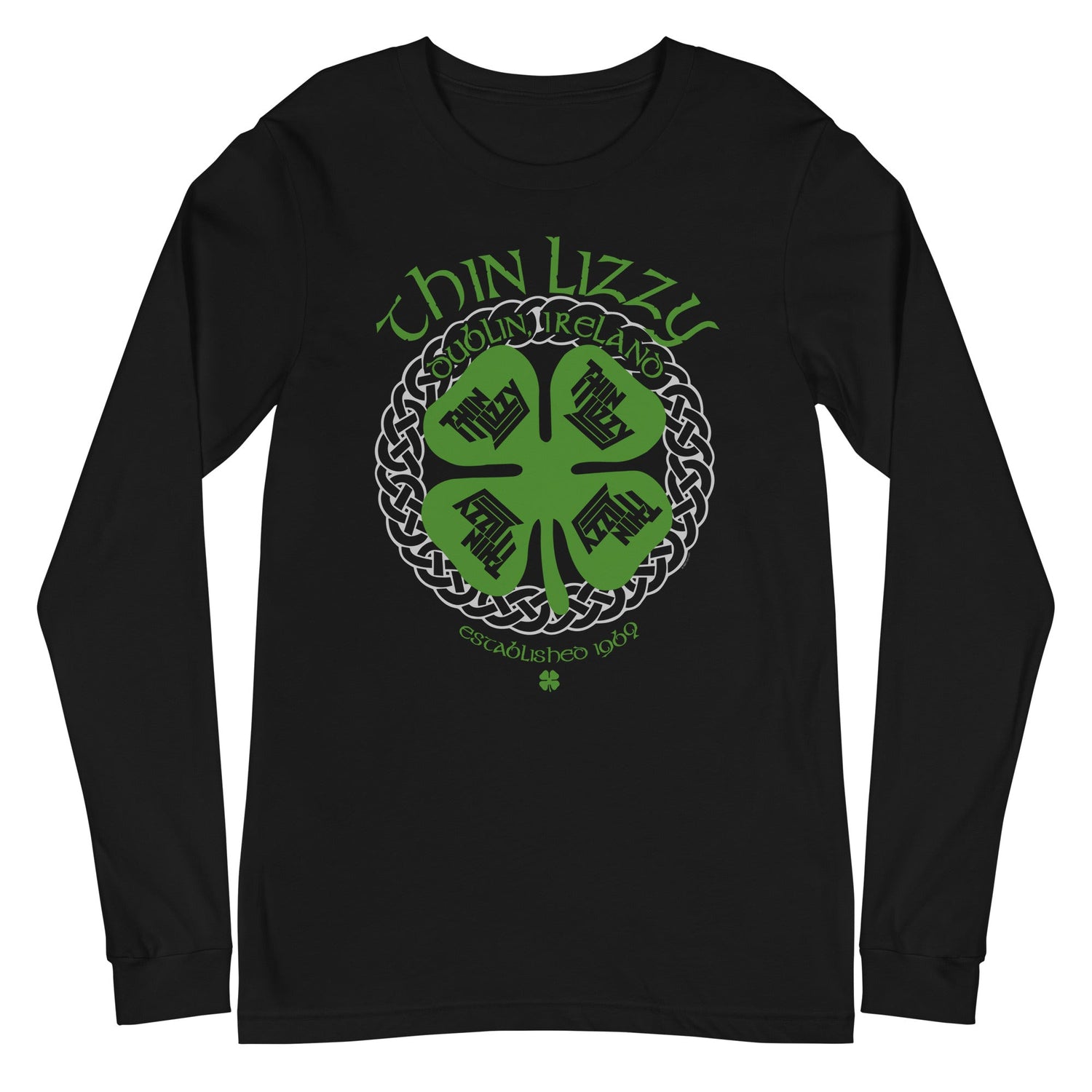 Thin Lizzy - Shamrock Long Sleeve T-Shirt