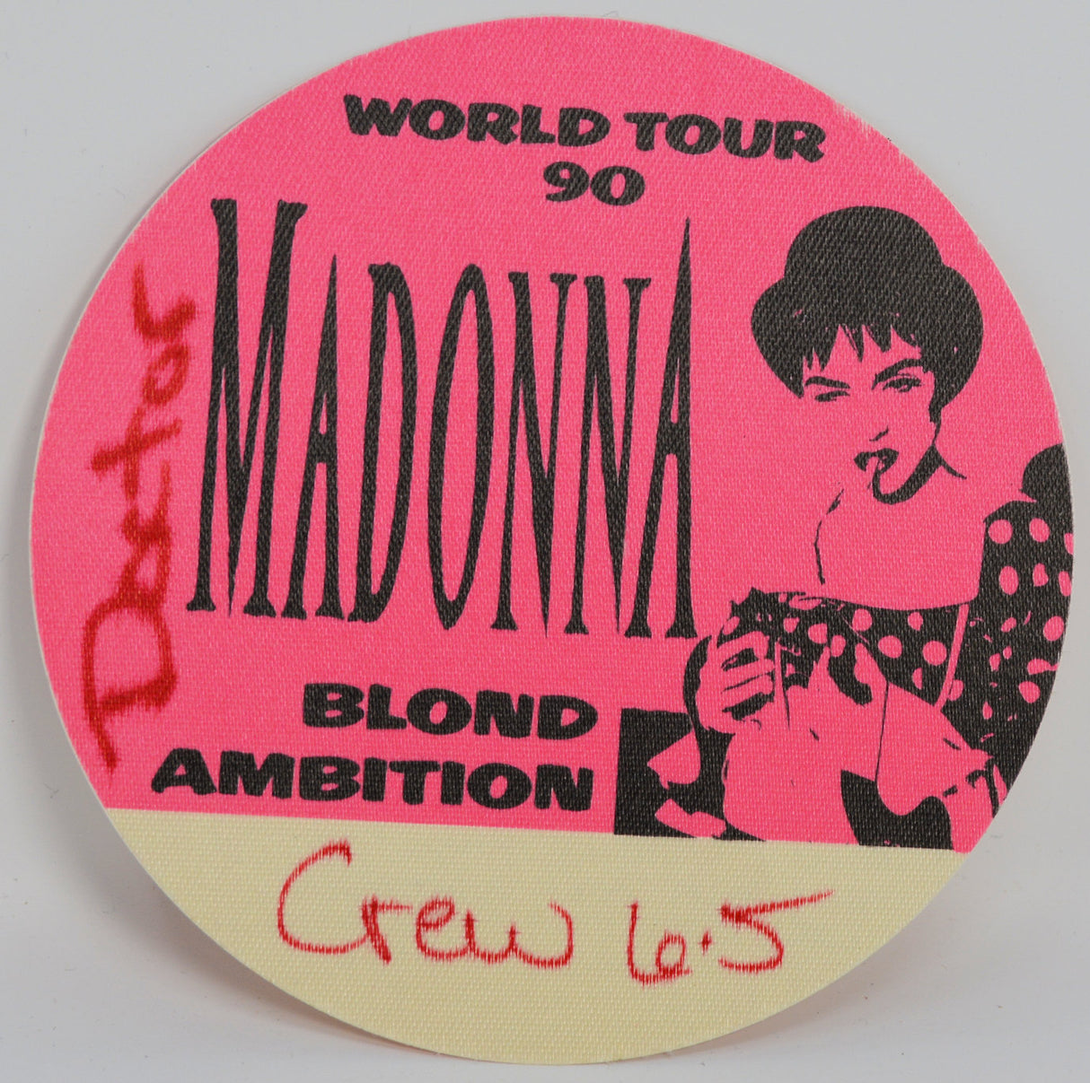Madonna - Blonde Ambition Backstage Pass