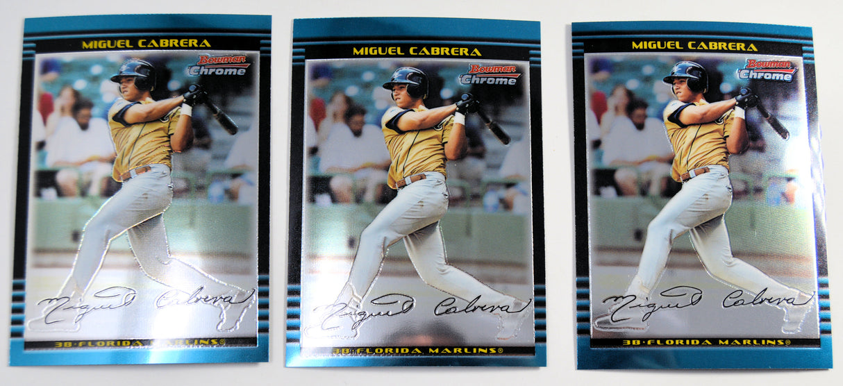 Cabrera, Miguel - 2002 Bowman Chrome Draft (3)