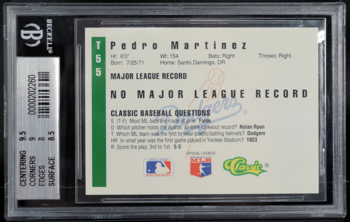 Martinez, Pedro - 1991 Classic III