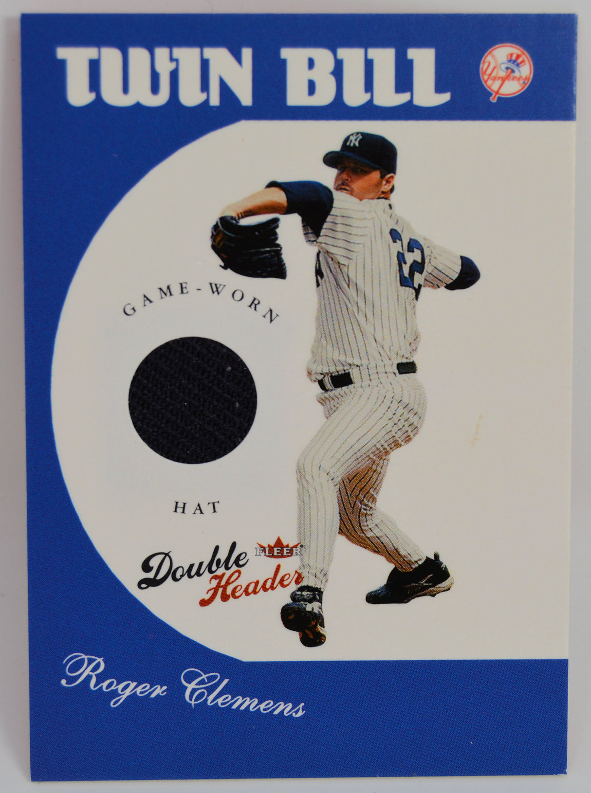 Clemens, Roger - 2003 Fleer Used Hat