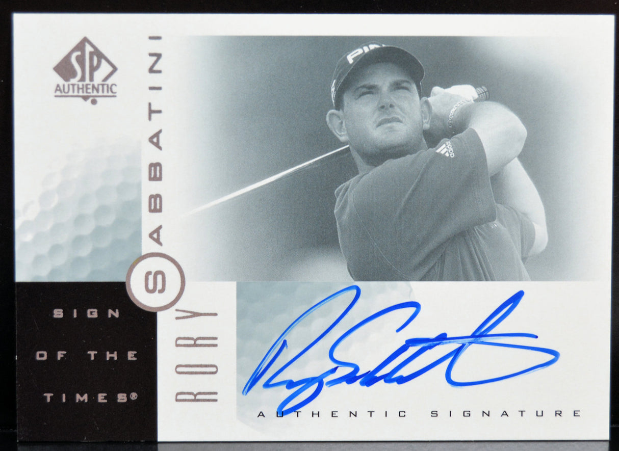 Sabbatini, Rory - 2001 SP Authentic Auto