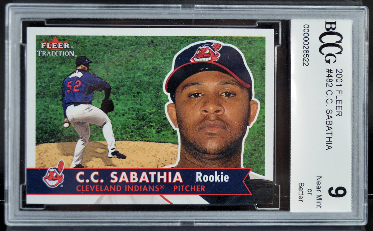 Sabathia, C.C. - 2001 Fleer Tradition RC