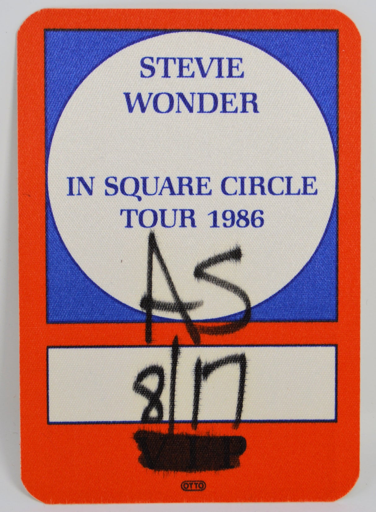 Wonder, Stevie - In Square Circle Backstage Pass