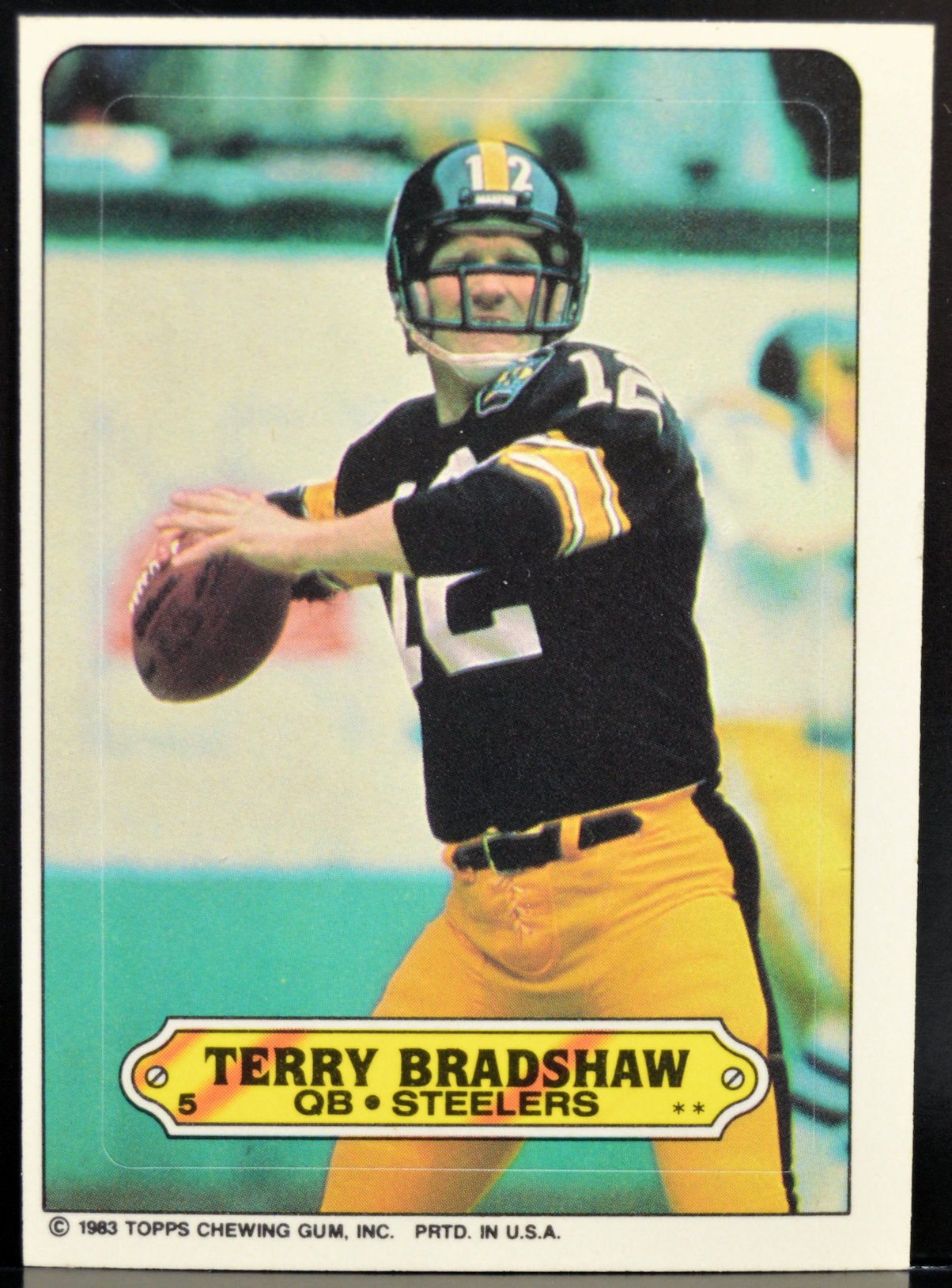 Bradshaw, Terry - 1983 Topps Sticker