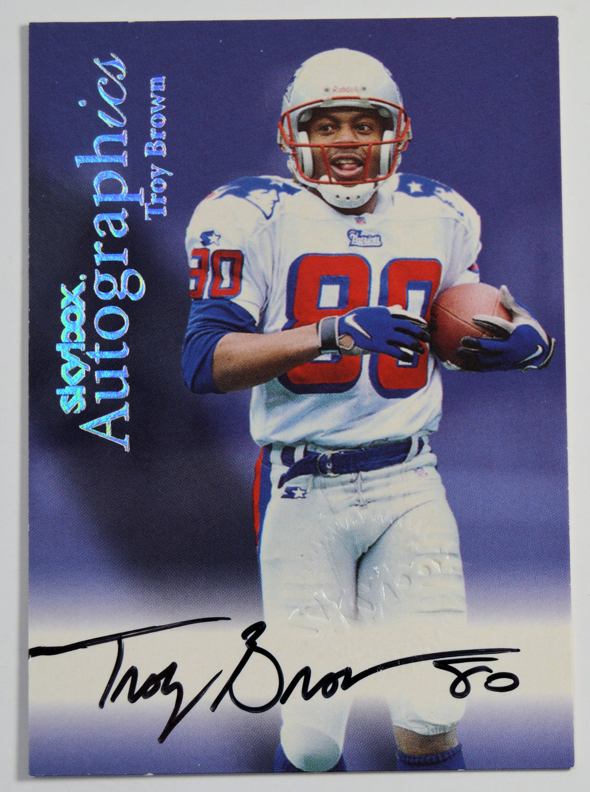 Brown, Troy - 1999 Skybox Autograph