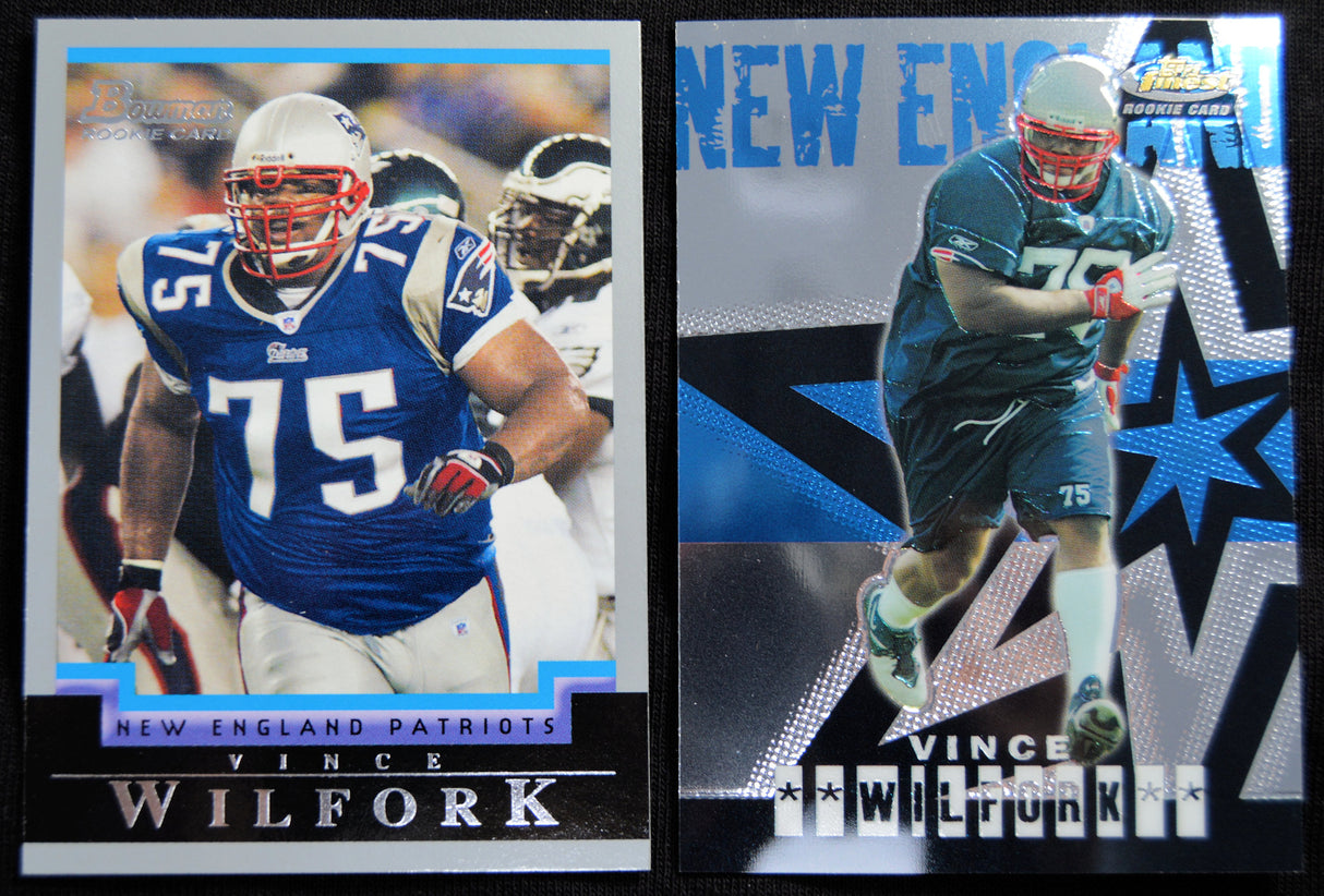 Wilfork, Vince - (2) Rookie Cards