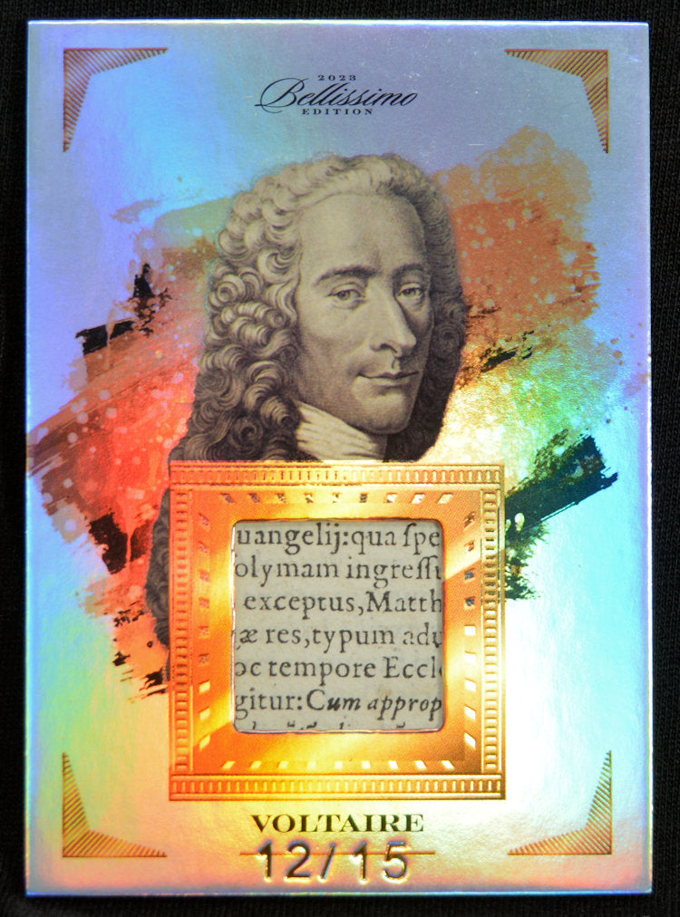 Voltaire - Relic Card #12/15