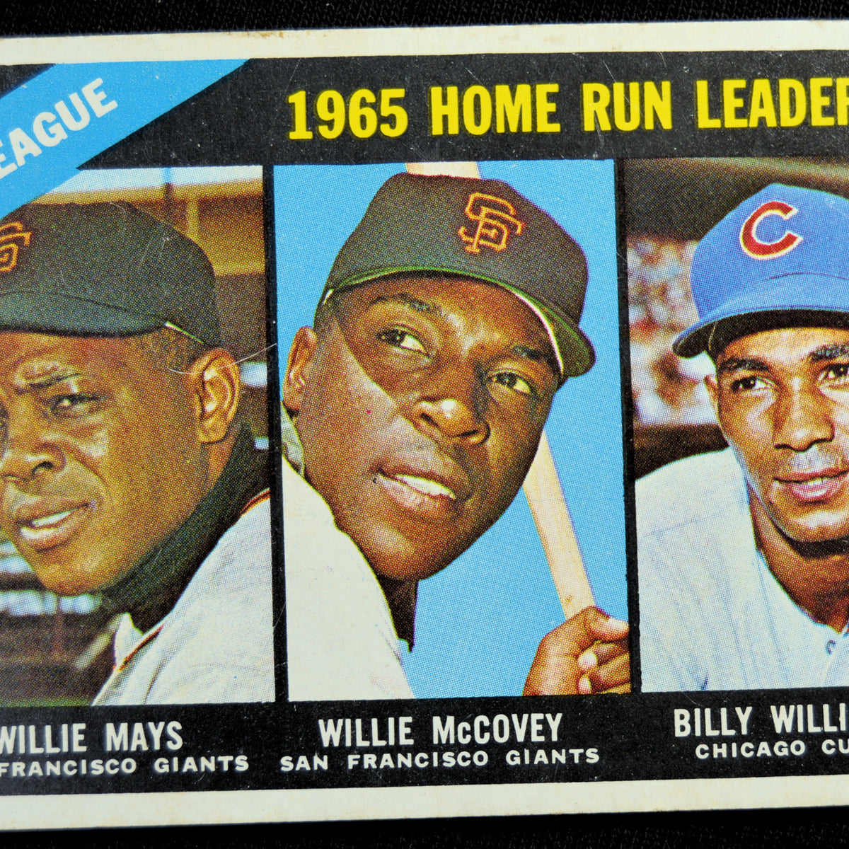 Willie Mays baseball card