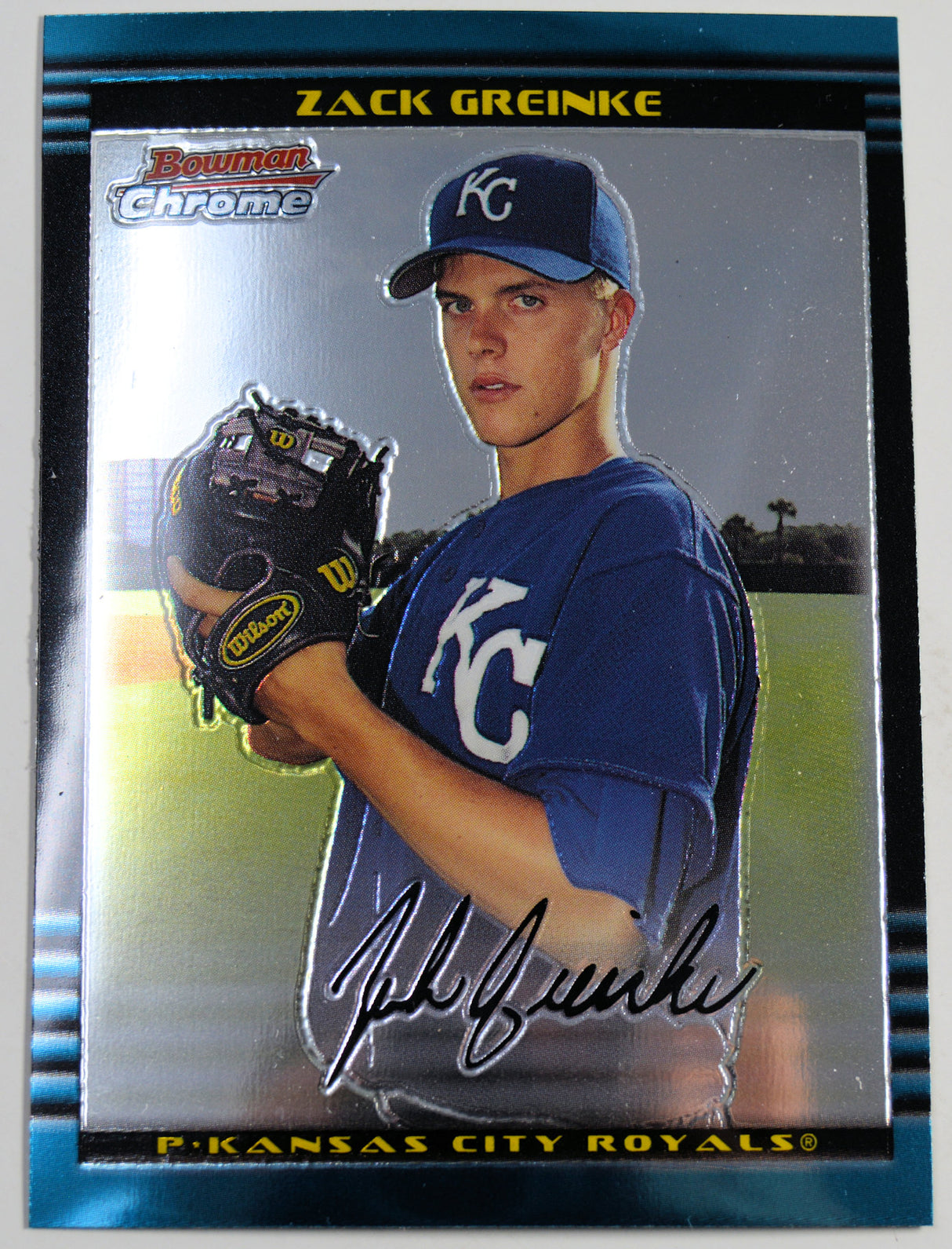 Greinke, Zack - 2002 Bowman Chrome RC