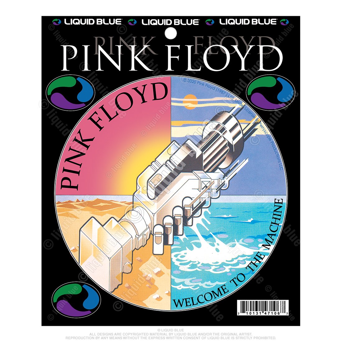 Pink Floyd - Welcome Bumper Sticker