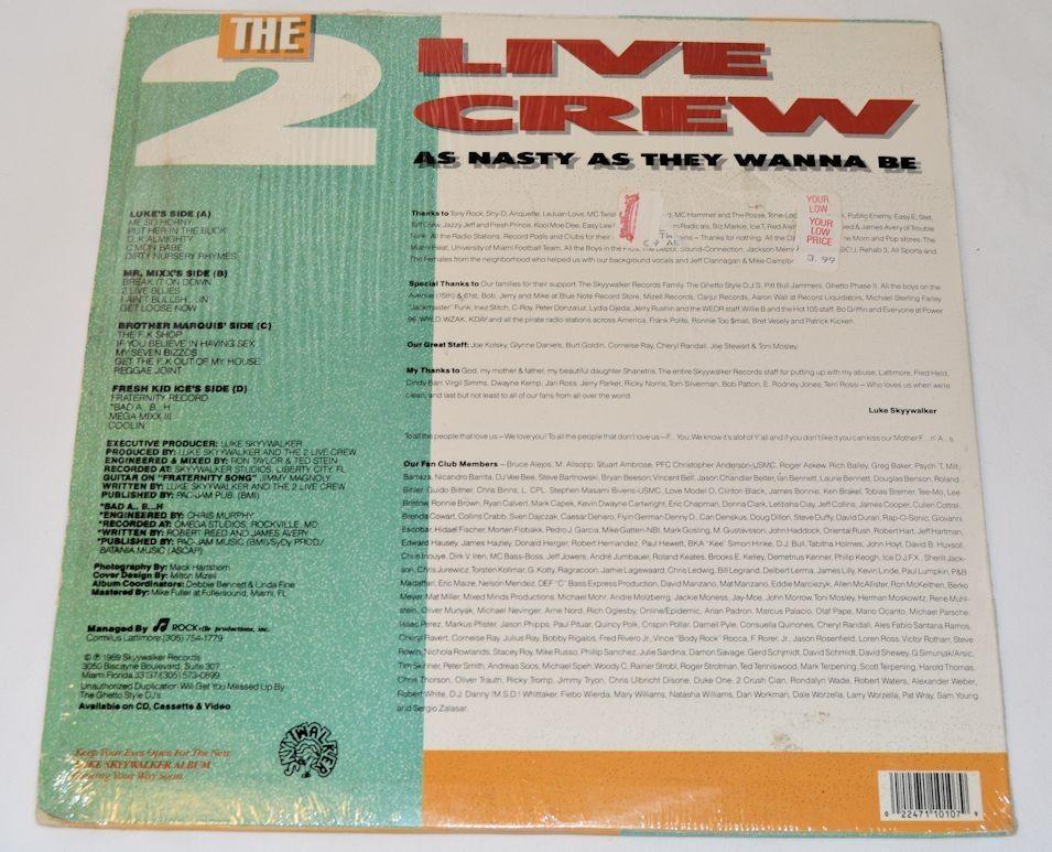 2 Live Crew - As Nasty As They Wanna Be