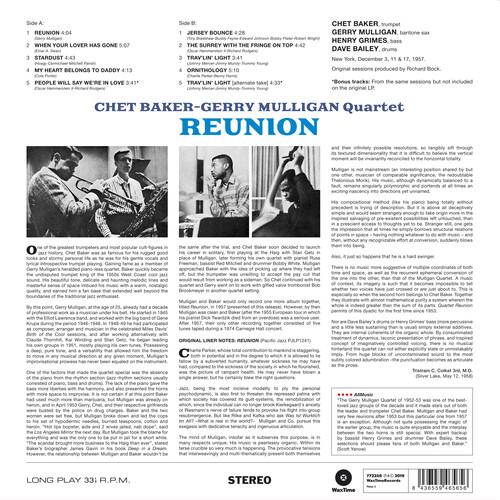 Baker, Chet - Reunion