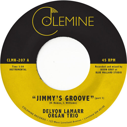 Delvon Lamarr Organ Trio- Jimmy's Groove 7''