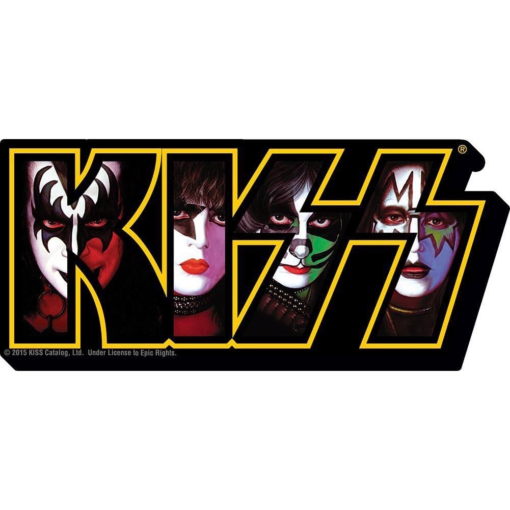 Kiss - Logo Chunky Magnet