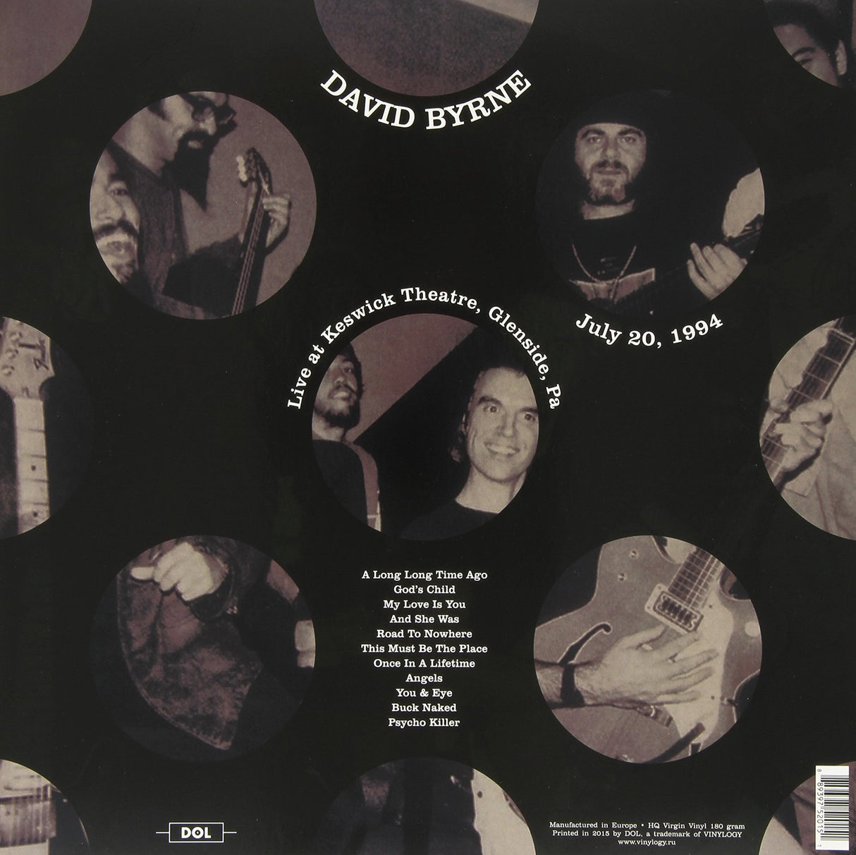 Byrne, David - Live At Keswick 1994