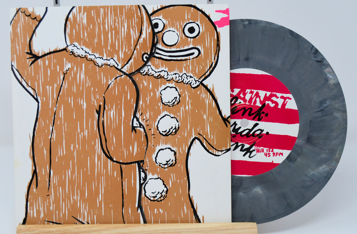 Against Me! Sink, Florida, Sink, Gray Swirl Colored, Vinyl 7 Inch