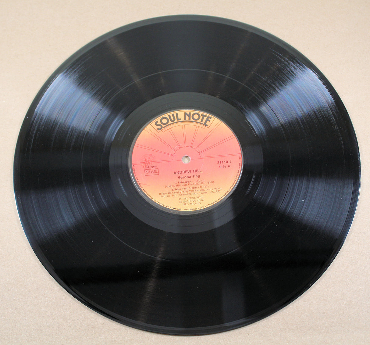 Hill, Andrew - Verona Rag