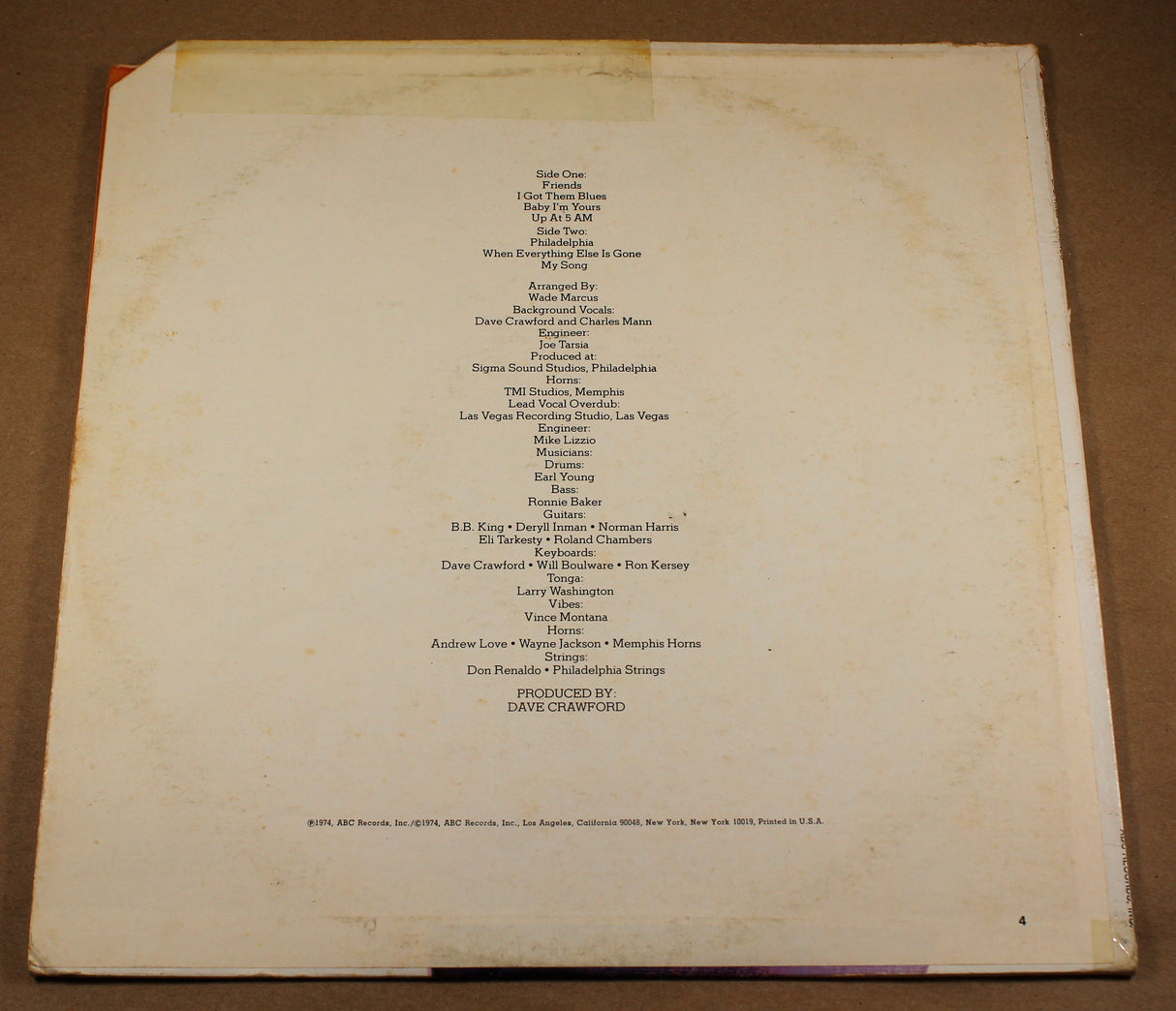 King, B.B. - Friends