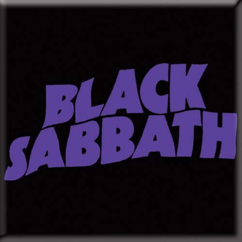 Black Sabbath - Wavy Logo Magnet
