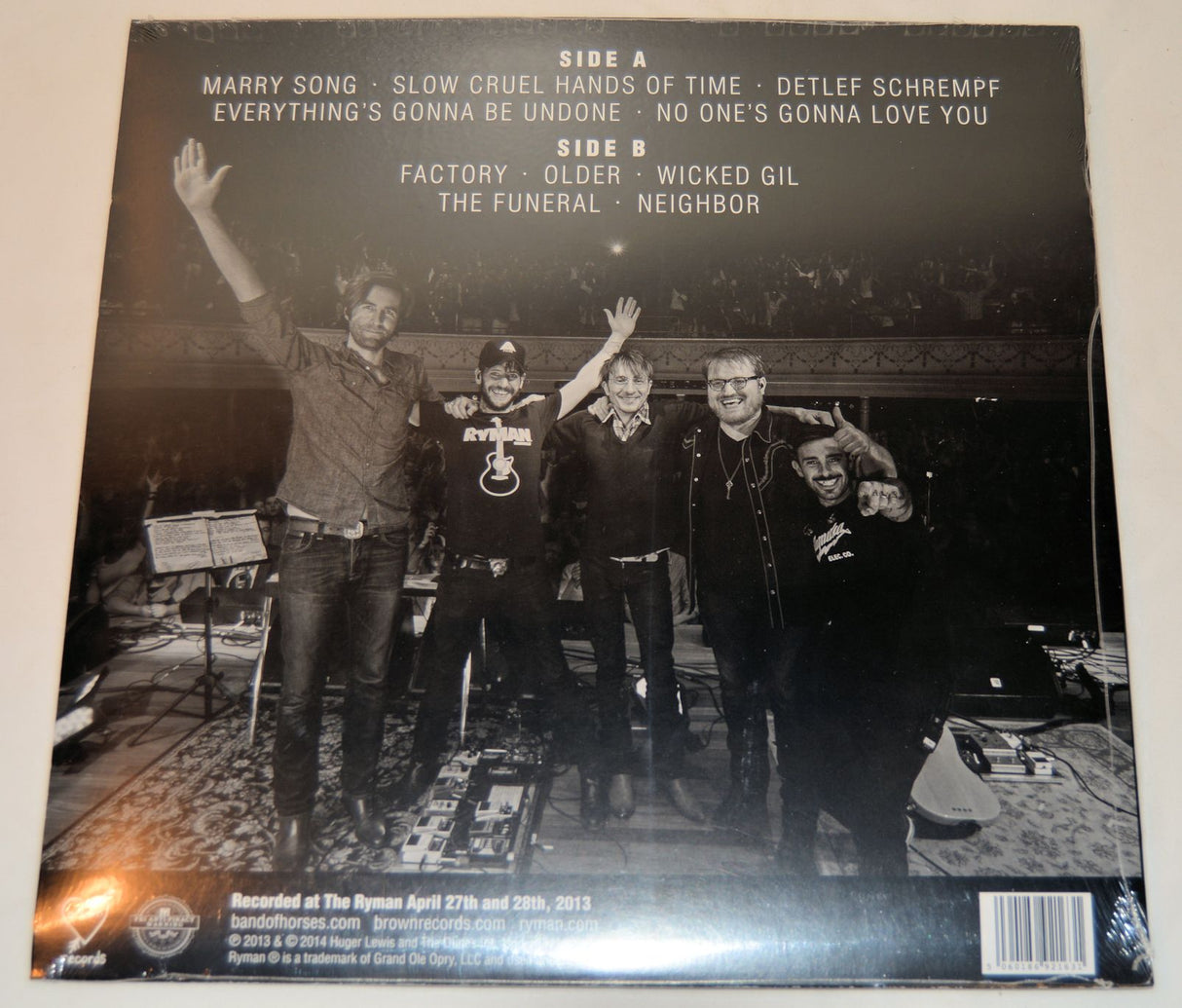 Band Of Horses - Acoustic At The Ryman