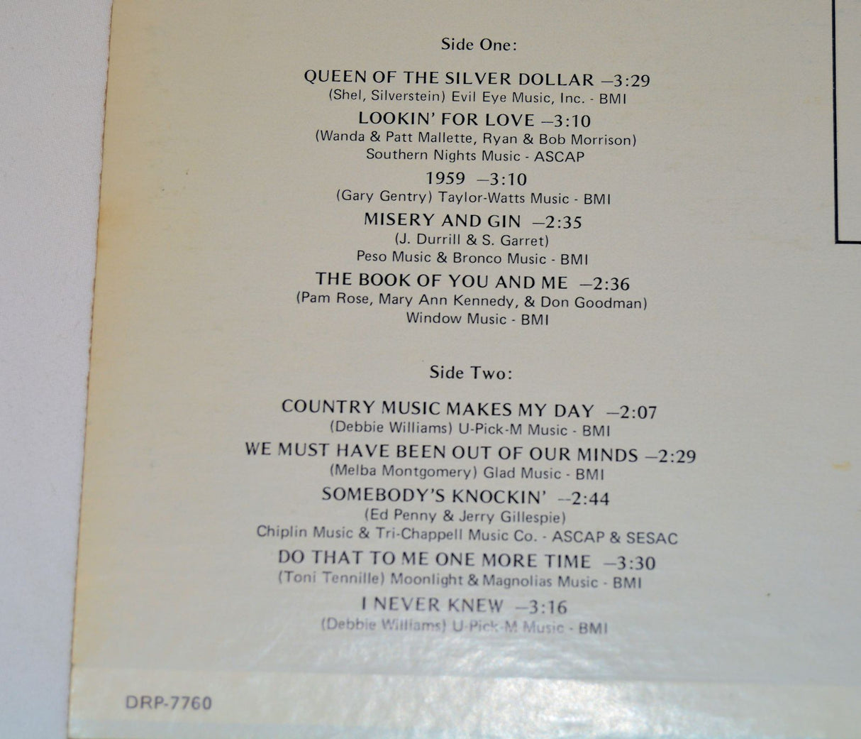 Barnes, Don - Nashville 709