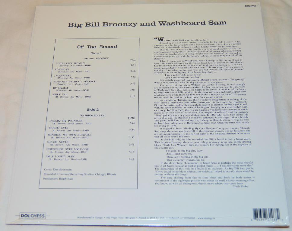 Broonzy, Big Bill - Big Bill Broonzy & Washboard Sam